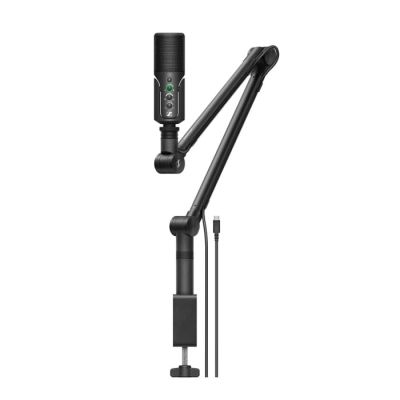 Sennheiser PROFILE STREAMING SET - USB streaming microphone with a swivel stand that attaches to a tabletop