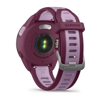 13. Garmin Forerunner 165 Music AMOLED 43mm Berry Lilac Sports Watch