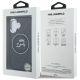 8. Karl Lagerfeld IML Glitter Karl & Choupette Heads Logo MagSafe Case for iPhone 16 - Black