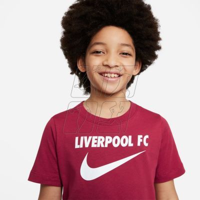 3. Nike Liverpool FC Swoosh Y Jr DJ1535 608 T-shirt