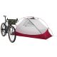 9. MSR Hubba Hubba Bikepack 1 person Green, Red, White Triangle Tent