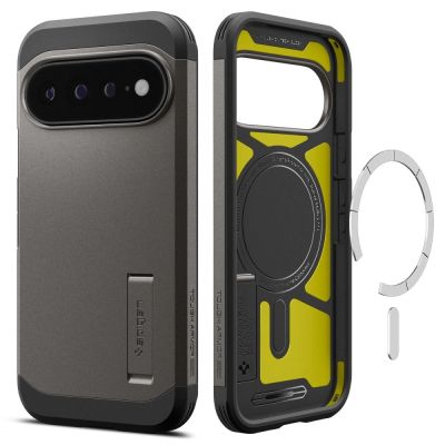 2. Spigen Tough Armor Mag MagSafe Case for Google Pixel 11 Pro XL - Dark Gray