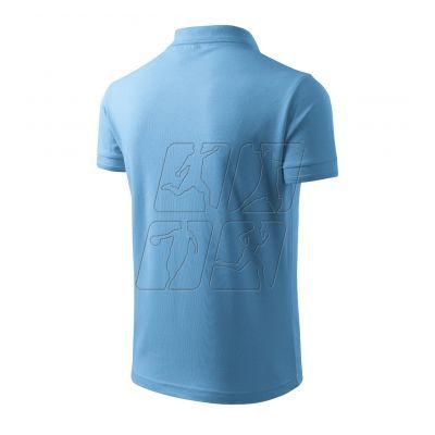 8. Malfini Pique Polo M MLI-20314 polo shirt (azure) 