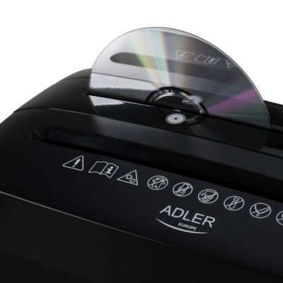 17. ADLER AD 1037b document shredder black