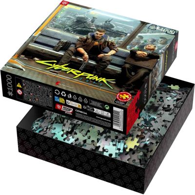 5. Good Loot Gaming Puzzle: Cyberpunk 2077 – Metro, 1,000 Pieces