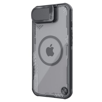 3. Nillkin Iceblade Prop Magnetic Case with Lens Cover and Stand for iPhone 16e / 17e - Black