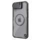 3. Nillkin Iceblade Prop Magnetic Case with Lens Cover and Stand for iPhone 16e / 17e - Black