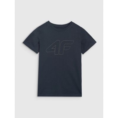 5. Boy's regular printed T-shirt 4F 4FJRMM00TTSHM3255-31S