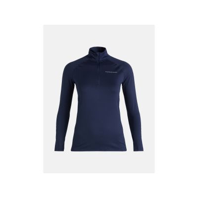 Peak Performance W Spirit Half Zip Thermal Shirt Blue