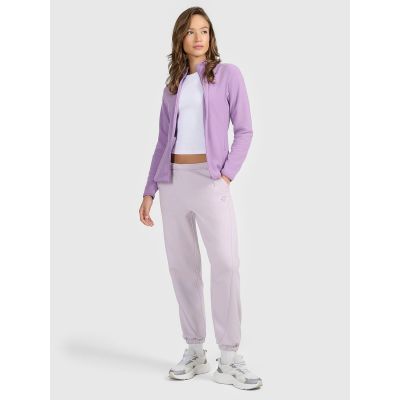 4. Women’s Slim-Fit Fleece Jacket with Stand-Up Collar 4F 4FRAW25TFLEF496-52S