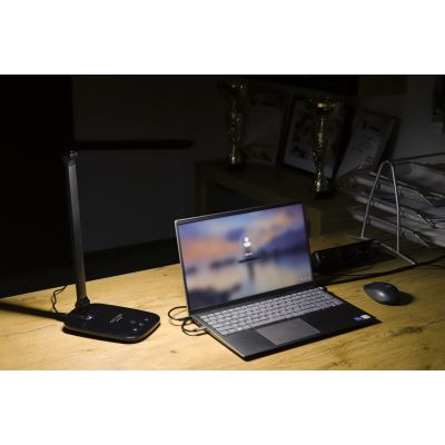 13. MONTIS MT042-BK BLACK LED DESK LAMP 230V + USB