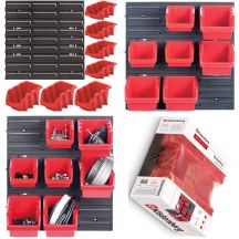 WORKSHOP BOARD WITH A SET OF CONTAINERS ORDERLINE KISTENBERG