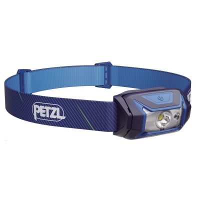 2. PETZL Tikka-blue 350 lm hybrid hiking headlamp