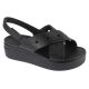 Crocs Brooklyn 4U Cross Strap Sandal W 212254-001 Black 36/37