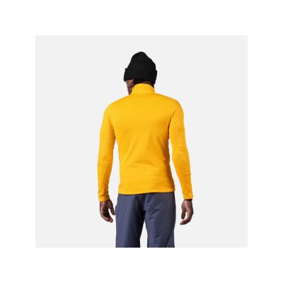 3. ROSSIGNOL Blackside Fleece Hz Men's Sweatshirt Yellow