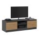 TV cabinet 120x40xH36 anthracite/artisan
