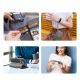 5. Dux Ducis Lawa Leather Case for iPhone 15 Pro Max - Gray