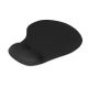 3. I-BOX MP003 MOUSE PAD BLACK, GELPAD