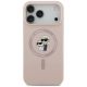 3. Karl Lagerfeld Silicone Karl&Choupette Ring MagSafe Case for iPhone 18 Pro Max / 17 Pro Max – Pink
