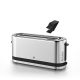 WMF toaster, 2 slices, silver, stainless steel, power 900 W, input voltage AC 220-240 V, frequency 50/60 Hz, width 366 mm, depth 110 mm, height 156 mm