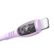 4. Joyroom S-A59 Vibrant Series 3A USB-A - Lightning cable 1.2m - purple