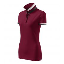 Malfini Collar Up W MLI-25786 garnet polo shirt