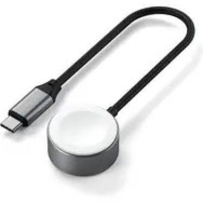 Satechi USB-C Fast Charging Cable - USB-C charging cable for Apple Watch, 5W 20 cm (space gray)