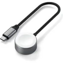 Satechi USB-C Fast Charging Cable - USB-C charging cable for Apple Watch, 5W 20 cm (space gray)