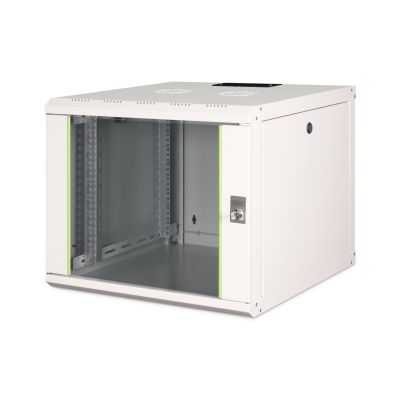 Wall-mounted cabinet 19'' 9U Digitus 509x600x600 mm, gray (RAL 7035)