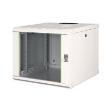 Wall-mounted cabinet 19'' 9U Digitus 509x600x600 mm, gray (RAL 7035)