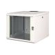 Wall-mounted cabinet 19'' 9U Digitus 509x600x600 mm, gray (RAL 7035)