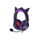 Razer Kraken Kitty V2 Wired Over-Ear Headset Microphone Noise Cancelling Gengar Edition
