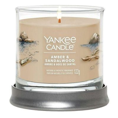 1-Wick Tumbler AMBER & SANDALWOOD YANKEE