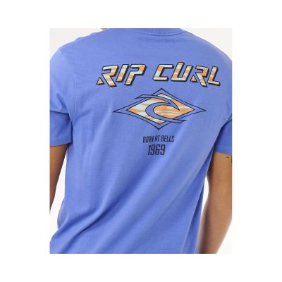 3. Men's RIP CURL Fade Out Icon Tee Blue