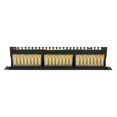 5. Patch panel Extralink EX.9830 (1U; cat. 5e; 24xRJ-45)