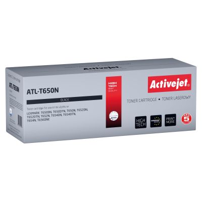 Activejet ATL-T650N Toner (replaces LEXMARK T650A11E; Supreme; 7000 pages; black)