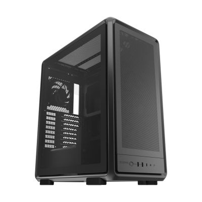 2. Cooler Master MasterFrame 500 Mesh Midi Tower Black, Transparent