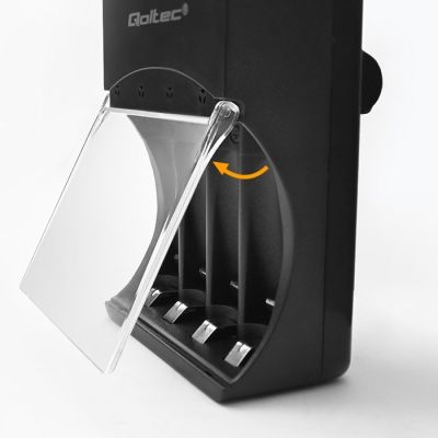 6. QOLTEC CHARGER FOR NI-MH BATTERIES TYPE R03/AAA R06/AA | 300MA