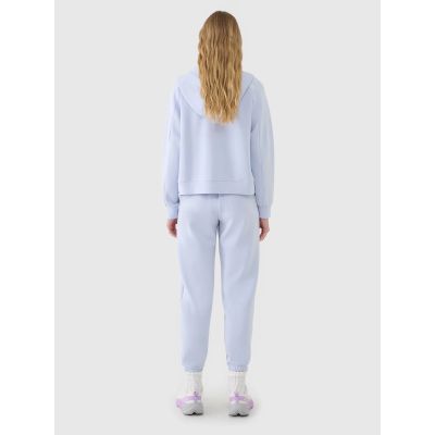 2. Women's sweatpants joggers with modal 4F 4FWSS25TTROF1010-34S