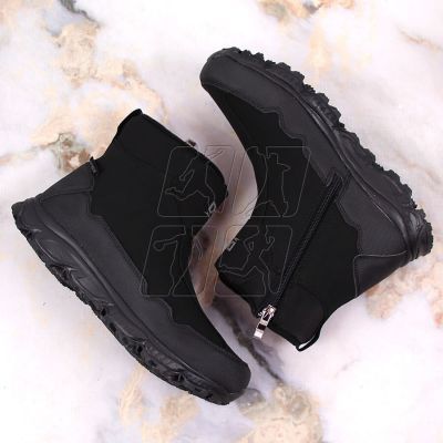 6. DK Jr DK58A waterproof insulated snow boots, black