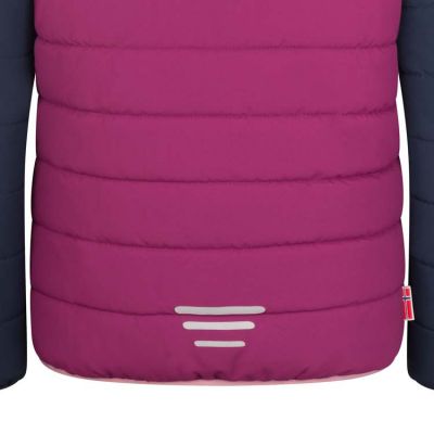 6. Trollkids Kids Hafjell Snow Jacket PRO with hood, waterproof, pink (514-182)