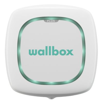 5. Wallbox Pulsar Plus, white, wall, black, AC, type 2, IK08 - 5m