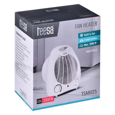 4. TEESA FAN HEATER TSA8025 1000/2000 W