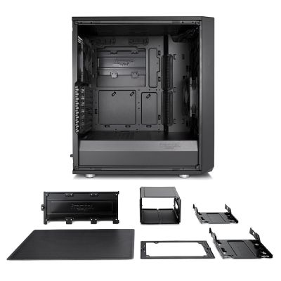 10. Fractal Design Meshify C Midi Tower Black