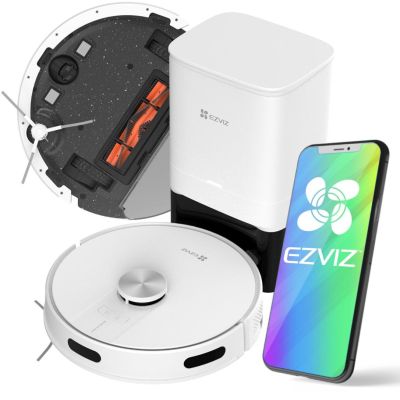 6. EZVIZ RE4 PLUS Intelligent Cleaning Robot