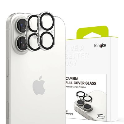 Ringke Camera Full Cover 2-pack for iPhone 17 - Black