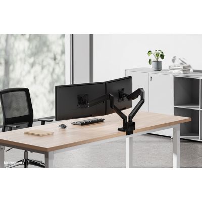 19. Neomounts DS70-250BL2 Monitor Holder/Stand 81.3 cm (32") Desk Black