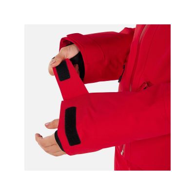6. ROSSIGNOL W ROCHRUN INSULATED JKT women's ski jacket red