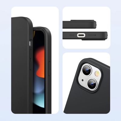 6. Ugreen Protective Silicone Case rubber flexible silicone case cover for iPhone 13 mini black
