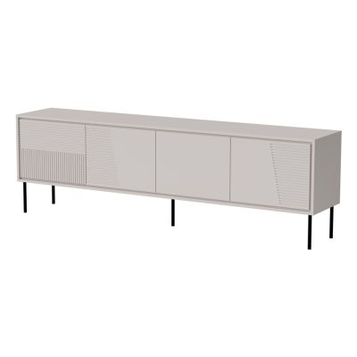 TV cabinet ABI 4D 200x38x62 cashmere matt